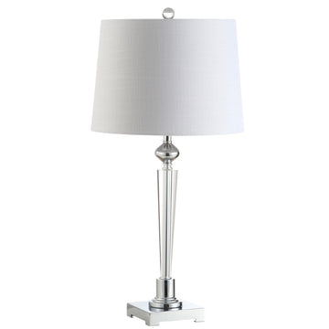 Foster 28.25" Crystal LED Table Lamp - JONATHAN Y